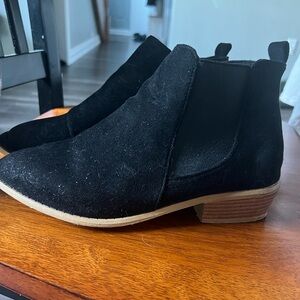 SHEIN Black Ankle Boots Chelsea Style